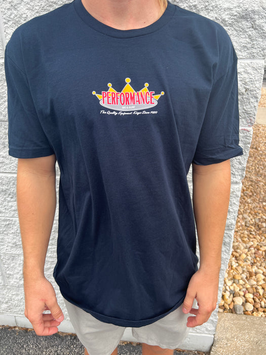 Performance CH Crown Logo Shirt - Navy