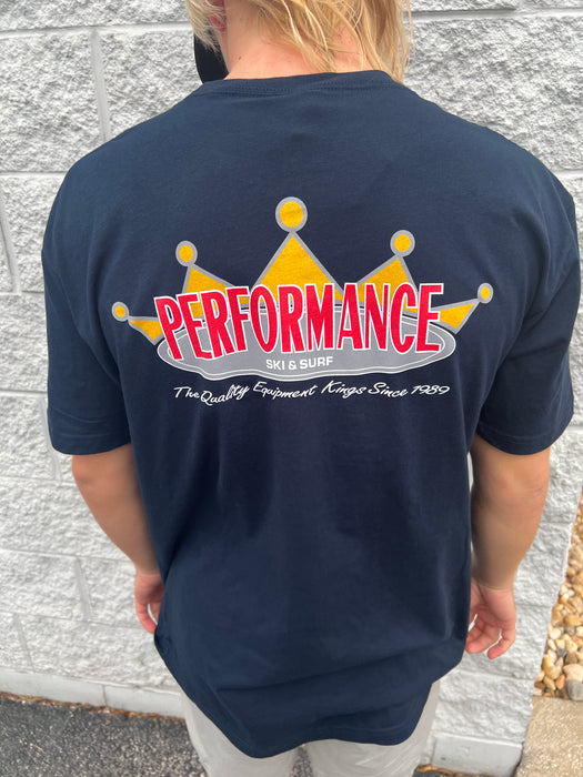 Performance CH Crown Logo Shirt - Navy