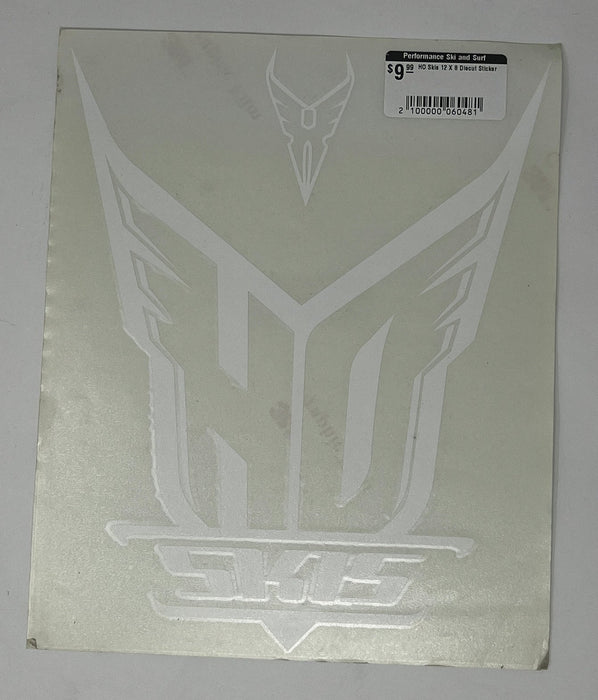 HO Skis 12 X 8 Diecut Sticker