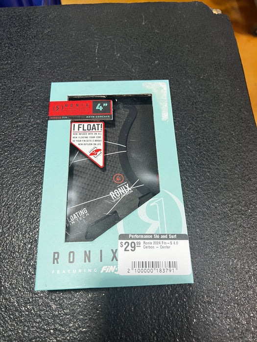 Ronix 2024 Fin-S 4.0 Carbon - Center