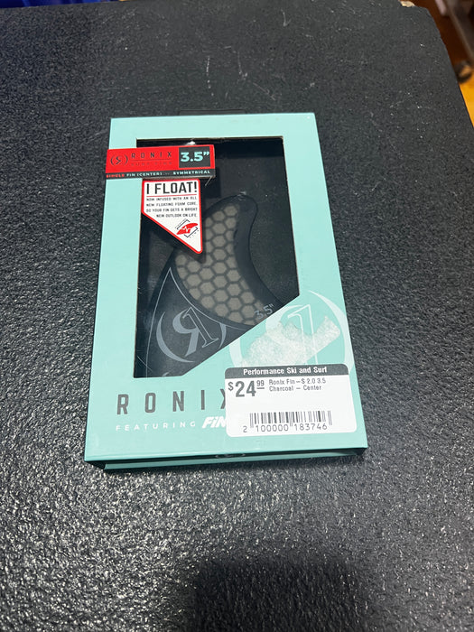 Ronix Fin-S 2.0 3.5 Charcoal - Center