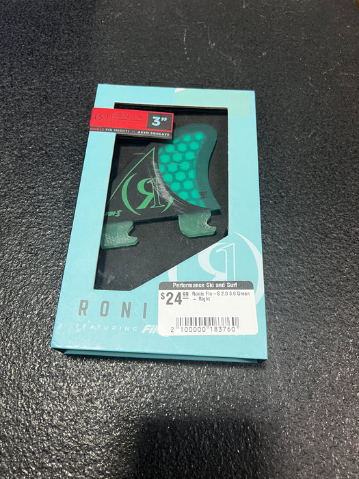 Ronix Fin-S 2.0 3.0 Green - Right