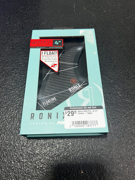 Ronix 2024 Fin-S 4.0 Carbon - Right