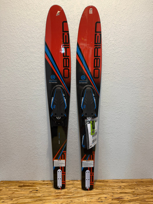 DEMO - Obrien 2027 Vortex 65.5" Combo Skis with X-7 bindings and rear toe