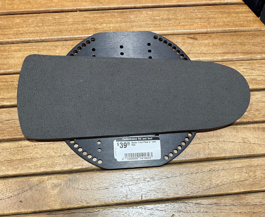 Radar Trick Plate 6" with Pad