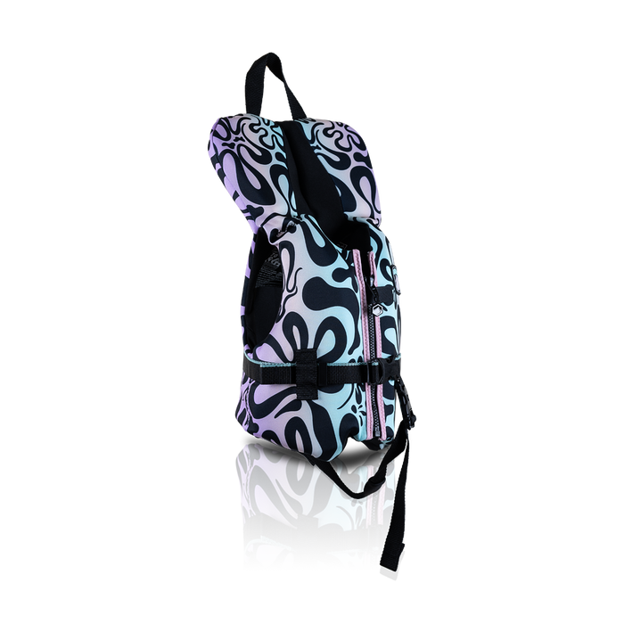Liquid Force 2027 Dream Infant CGA Life Vest - Mint Rose - 0-30 lbs