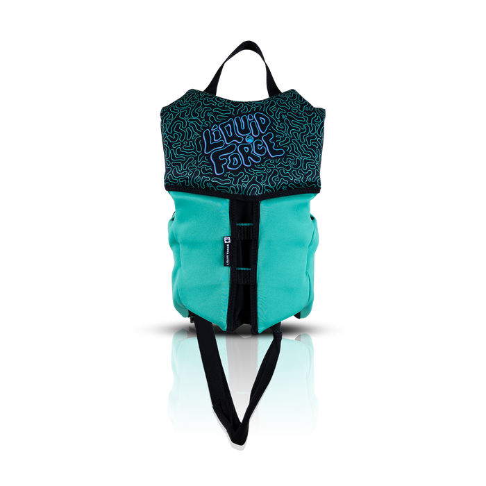 Liquid Force 2027 Fury Child CGA Life Vest - Emerald - 33-55 lbs