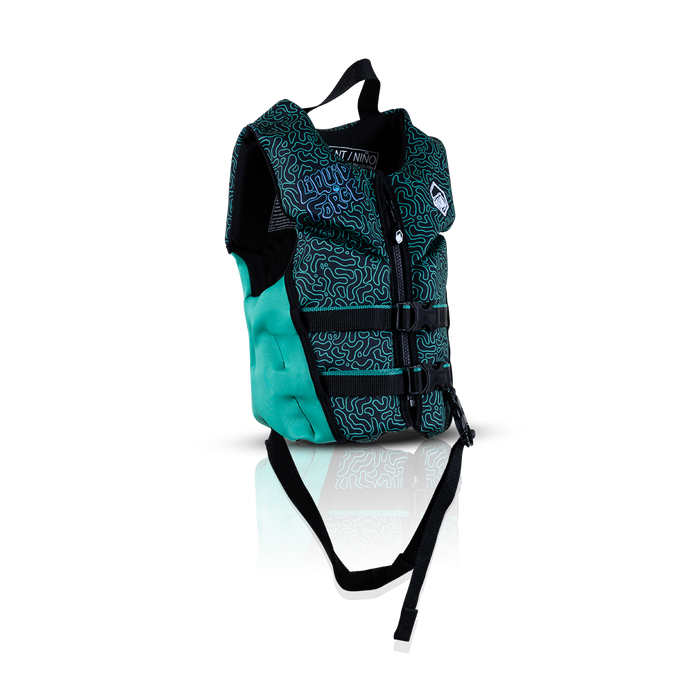 Liquid Force 2027 Fury Child CGA Life Vest - Emerald - 33-55 lbs