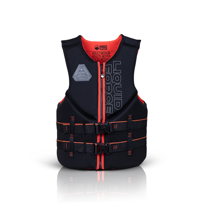 Liquid Force 2027 Hinge Men's CGA Life Vest - Classic Red