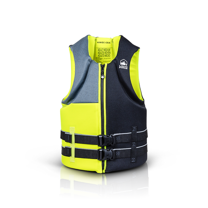 Liquid Force 2027 Hinge Men's CGA Life Vest - Yellow/Black