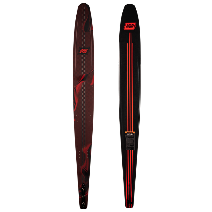 Radar 2027 Senate Lithium Slalom Ski (Carbon / Matte Oxblood Flash)