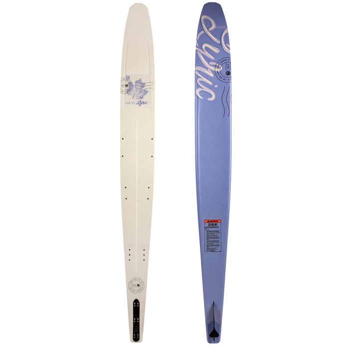 Radar 2027 Lyric Alloy Women's Slalom Ski (Recycled White / Violet)
