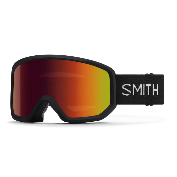 Smith Goggles Transfer Black Red Sol-X Mirror