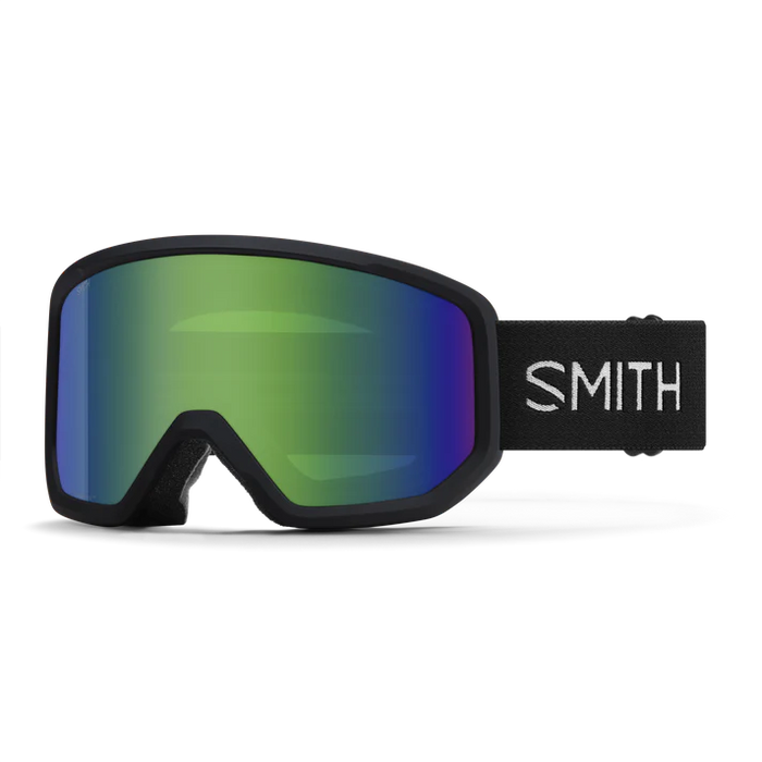Smith Transfer Goggles – Black Frame / Green Sol-X Mirror Lens
