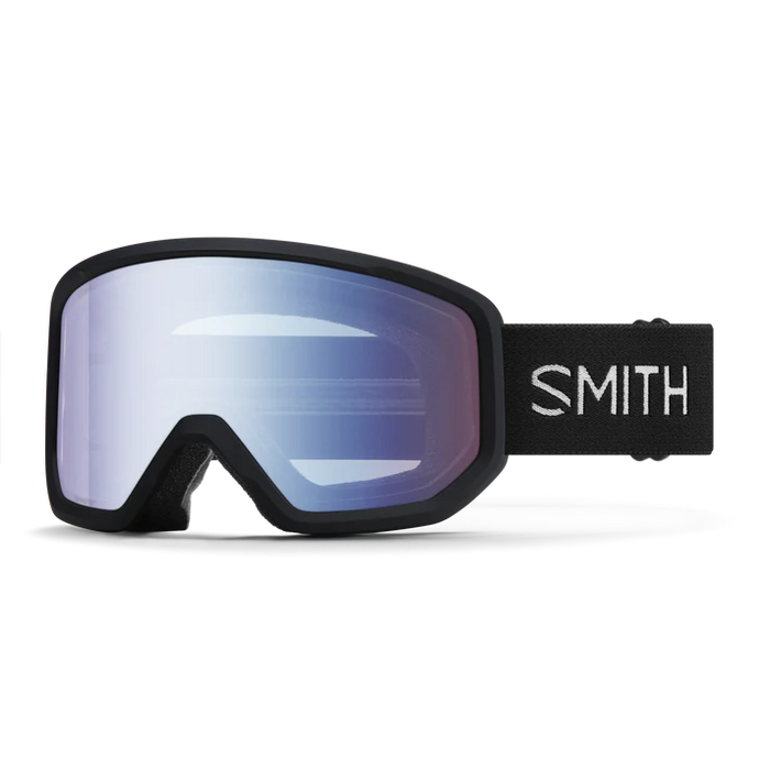 Smith Goggles Transfer Black Blue Sensor Mirror