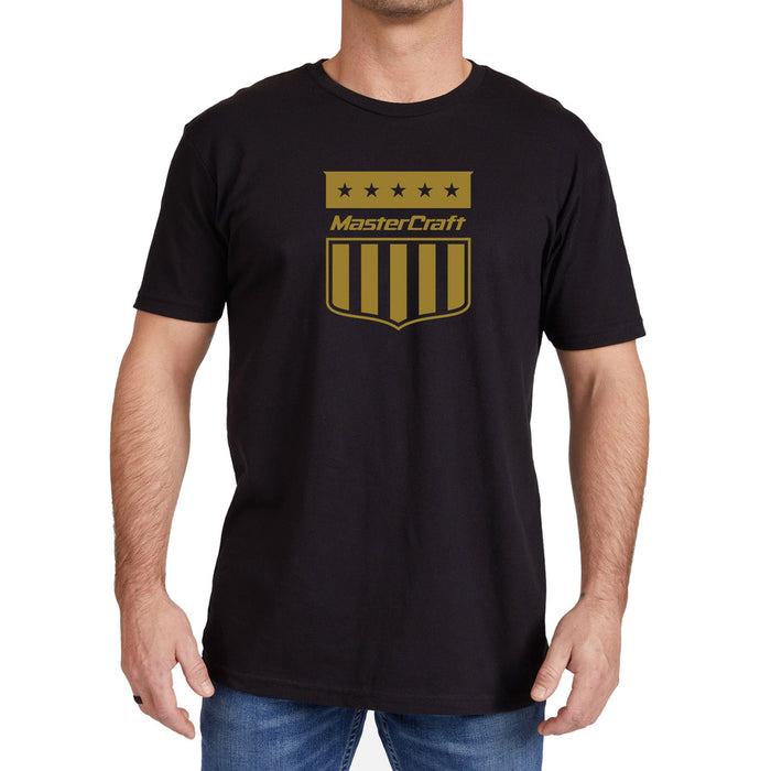 MasterCraft Shield Gold Men's T-Shirt Black