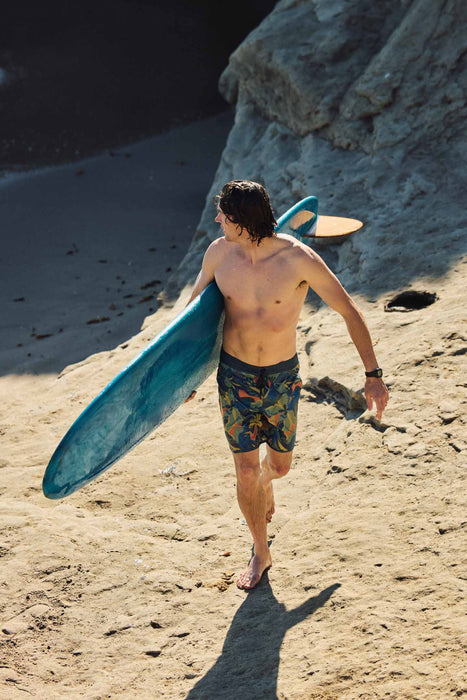 ONeill O'Riginals Print Scallop 18" Boardshort - BFU Dark Shadow