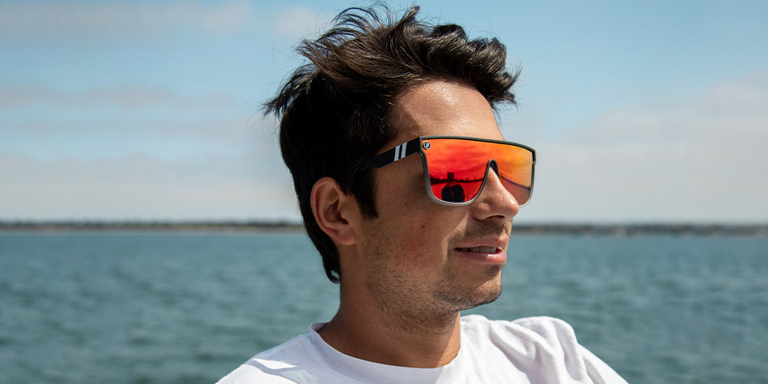 Blenders Sci Fi Red Explosion - Black / Red Polarized