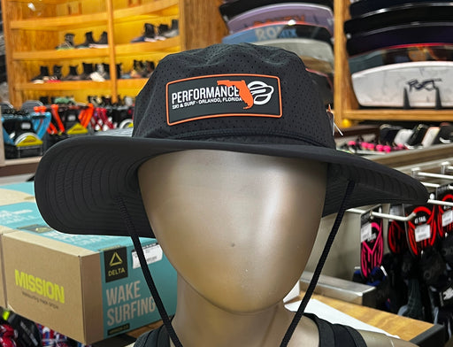 Performance Bush Hat Black