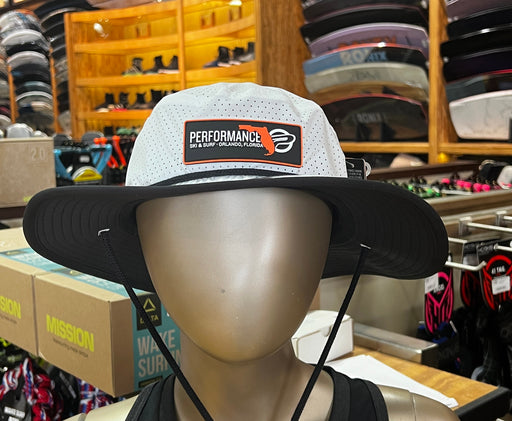 Performance Bush Hat White