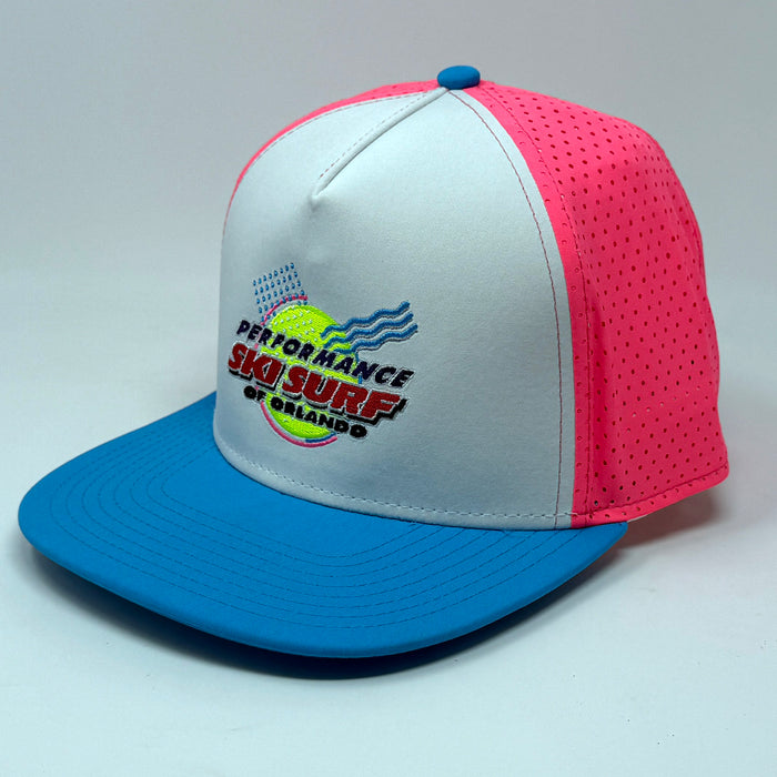 Performance Sun Logo 89' Snapback Hat -  South Beach
