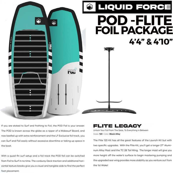 2025 Liquid Force POD with Flite Foil