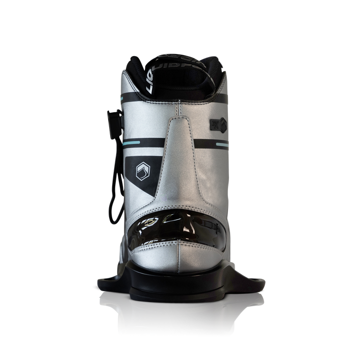 Liquid Force 2027 Aero 6X Wakeboard Binding - Silver