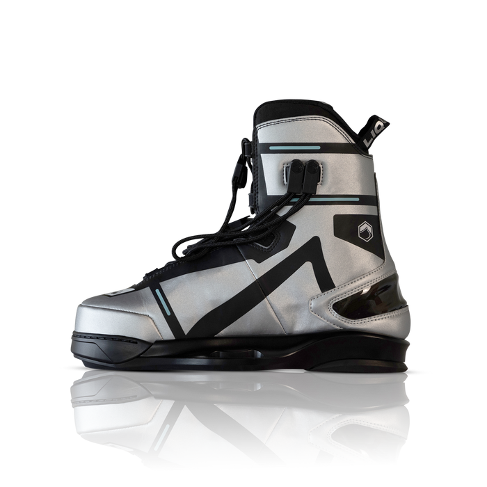 Liquid Force 2027 Aero 6X Wakeboard Binding - Silver