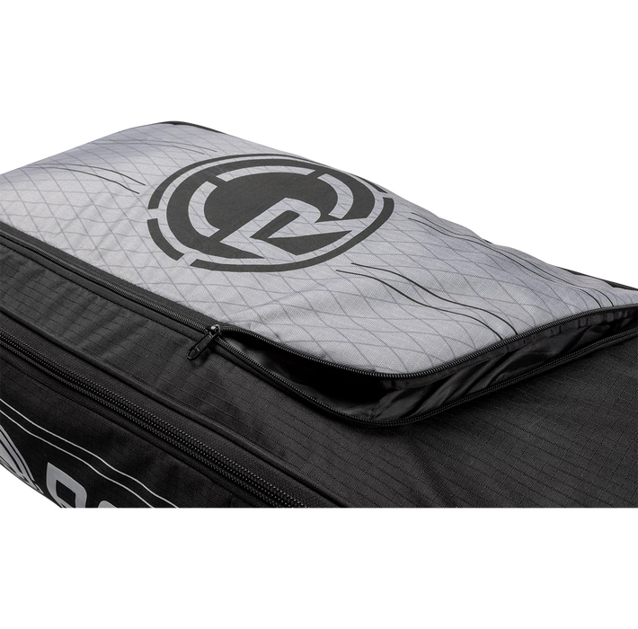 Radar 2026 Team Padded Slalom Wheelie Case - Black / Ripstop Grey - OSFM