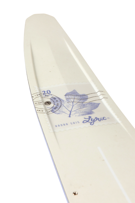 Radar 2027 Lyric Alloy Women's Slalom Ski (Recycled White / Violet)