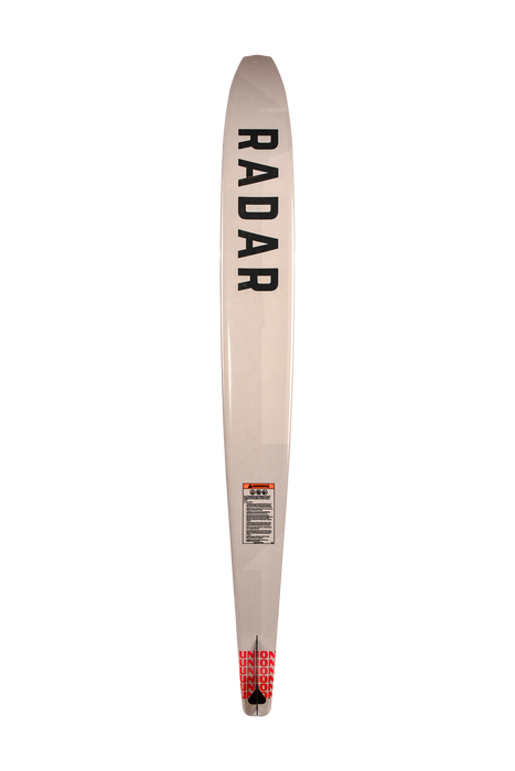 Radar 2027 Union Slalom Ski (Black / Race Red)