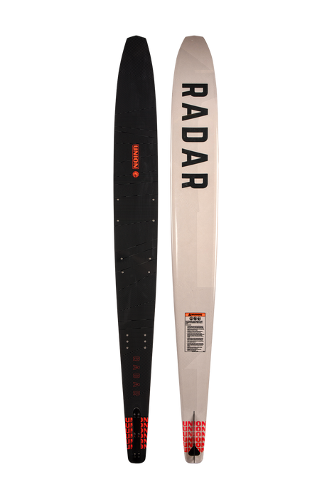 Radar 2027 Union Slalom Ski (Black / Race Red)