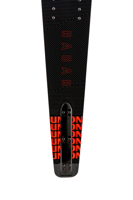 Radar 2027 Union Slalom Ski (Black / Race Red)