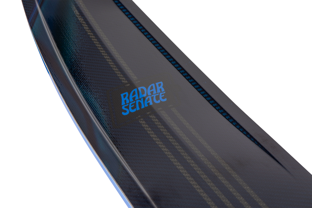 Radar 2027 Senate Alloy Slalom Ski (Carbon / Royal Flash)