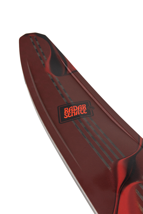 Radar 2027 Senate Lithium Slalom Ski (Carbon / Matte Oxblood Flash)