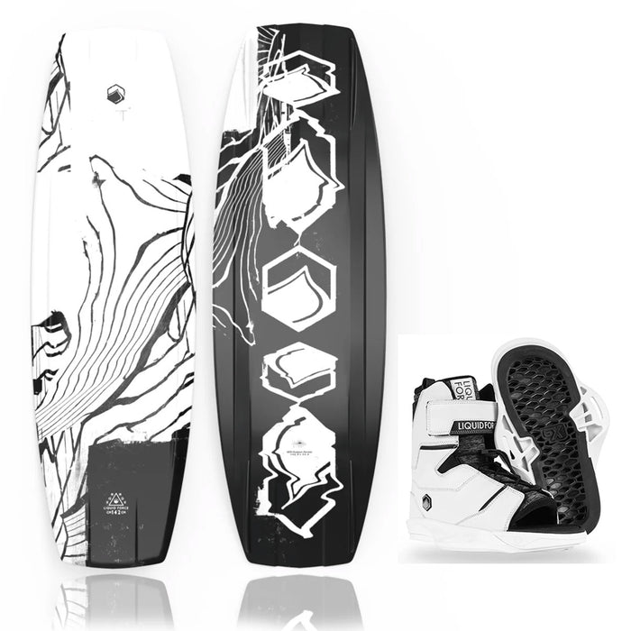Liquid Force RDX 142 Wakeboard Package with Scan 6X Bindings – Size 12–15