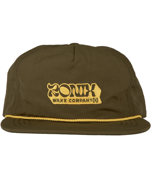 Ronix 2026 Forester - 5-Panel Perforated Hat - Nylon Lock - Jade Green