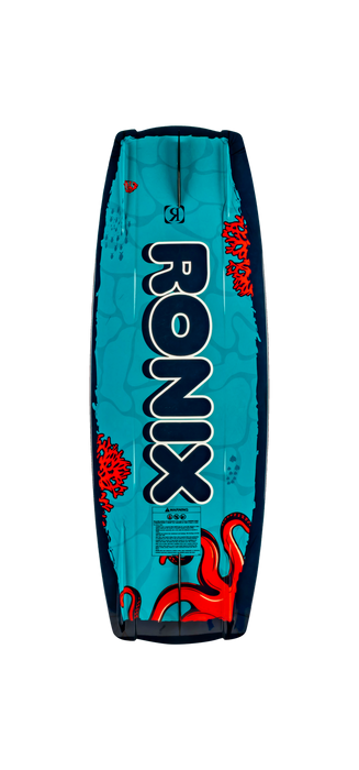 Ronix 2027 Vision 120cm with Inky The Octopus Kid's 3-Stage Rocker Wakeboard (Glow In The Dark)
