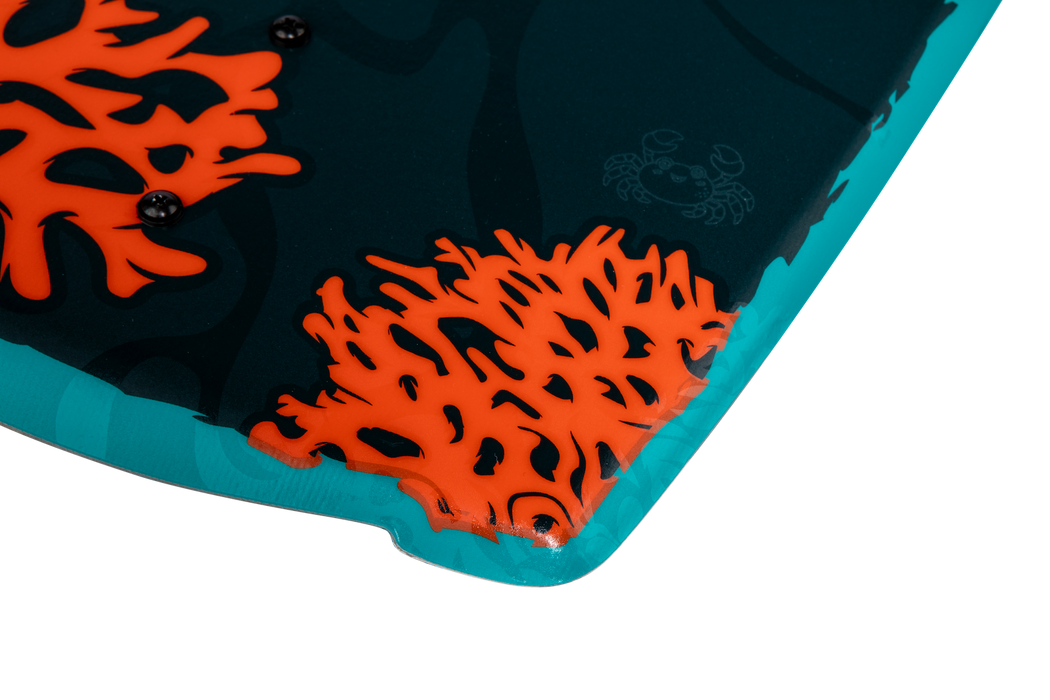 Ronix 2027 Vision 120cm with Inky The Octopus Kid's 3-Stage Rocker Wakeboard (Glow In The Dark)