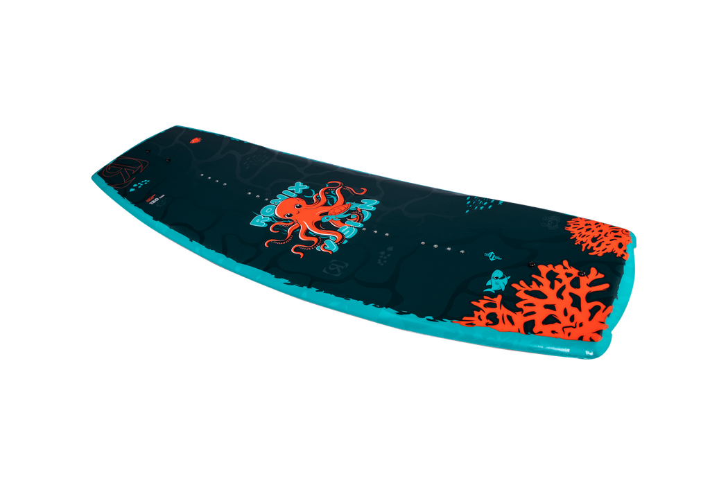 Ronix 2027 Vision 120cm with Inky The Octopus Kid's 3-Stage Rocker Wakeboard (Glow In The Dark)