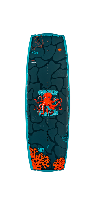 Ronix 2027 Vision 120cm with Inky The Octopus Kid's 3-Stage Rocker Wakeboard (Glow In The Dark)