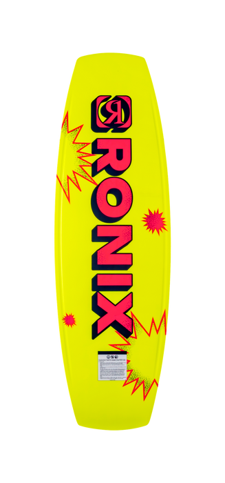 Ronix 2027 Epic True Flex Park Wakeboard (Black / Yellow / Pop Art)