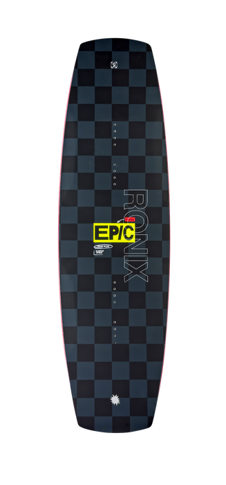 Ronix 2027 Epic True Flex Park Wakeboard (Black / Yellow / Pop Art)