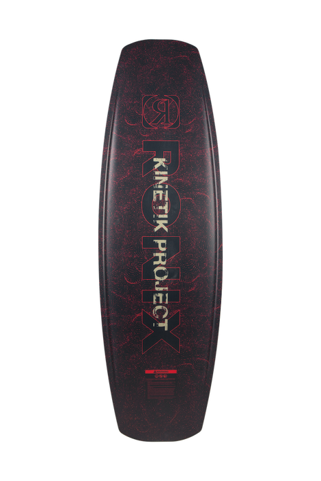 Ronix 2027 Kinetik Project True Flex Park Wakeboard (Metallic Red Wine)