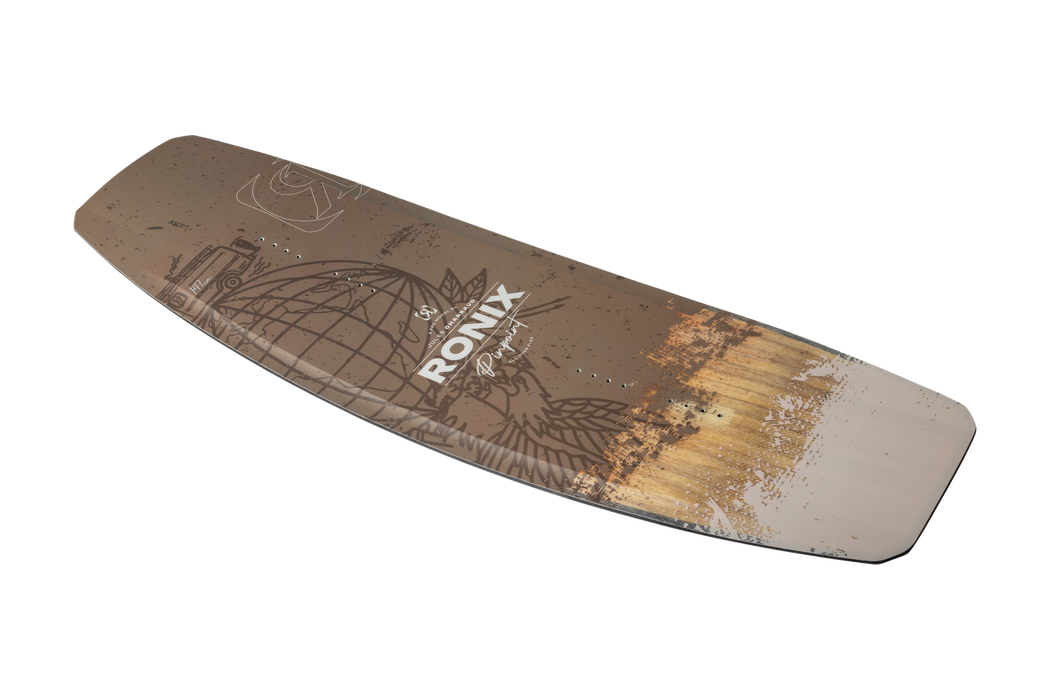 Ronix 2027 Pinpoint All Over Flex Park Wakeboard (Olive Brown / Eagle Scout)