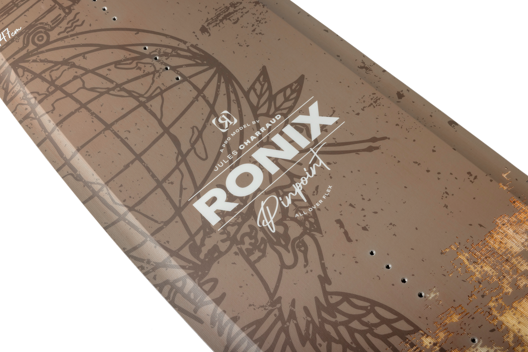 Ronix 2027 Pinpoint All Over Flex Park Wakeboard (Olive Brown / Eagle Scout)