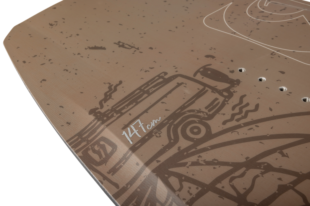 Ronix 2027 Pinpoint All Over Flex Park Wakeboard (Olive Brown / Eagle Scout)