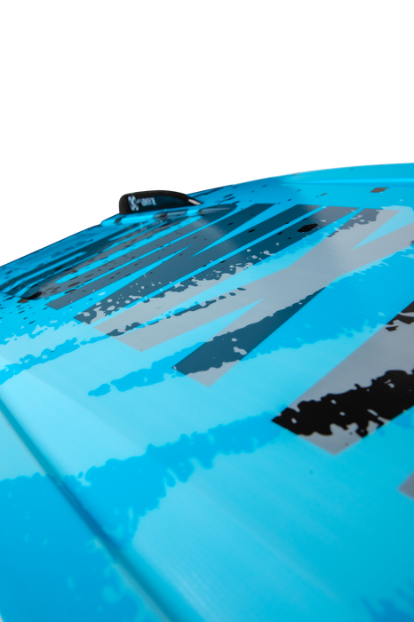 Ronix 2027 RX1 129cm Air Core 3 Kid's Hybrid Rocker Wakeboard (Dove Grey Splattered Blue)