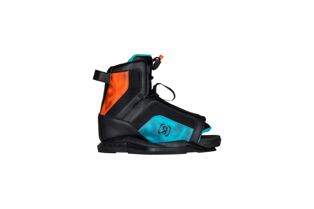 Ronix 2027 Vision Stage 1 Kid's Wakeboots (Black Blue Hot Red)