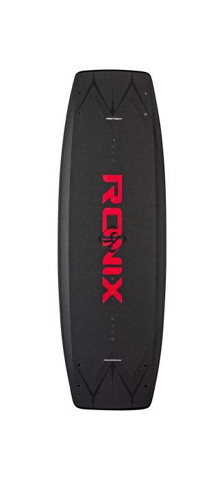 Ronix 2027 District 129cm Modello Core Kid's Hybrid Rocker Wakeboard (Metallic / Red)